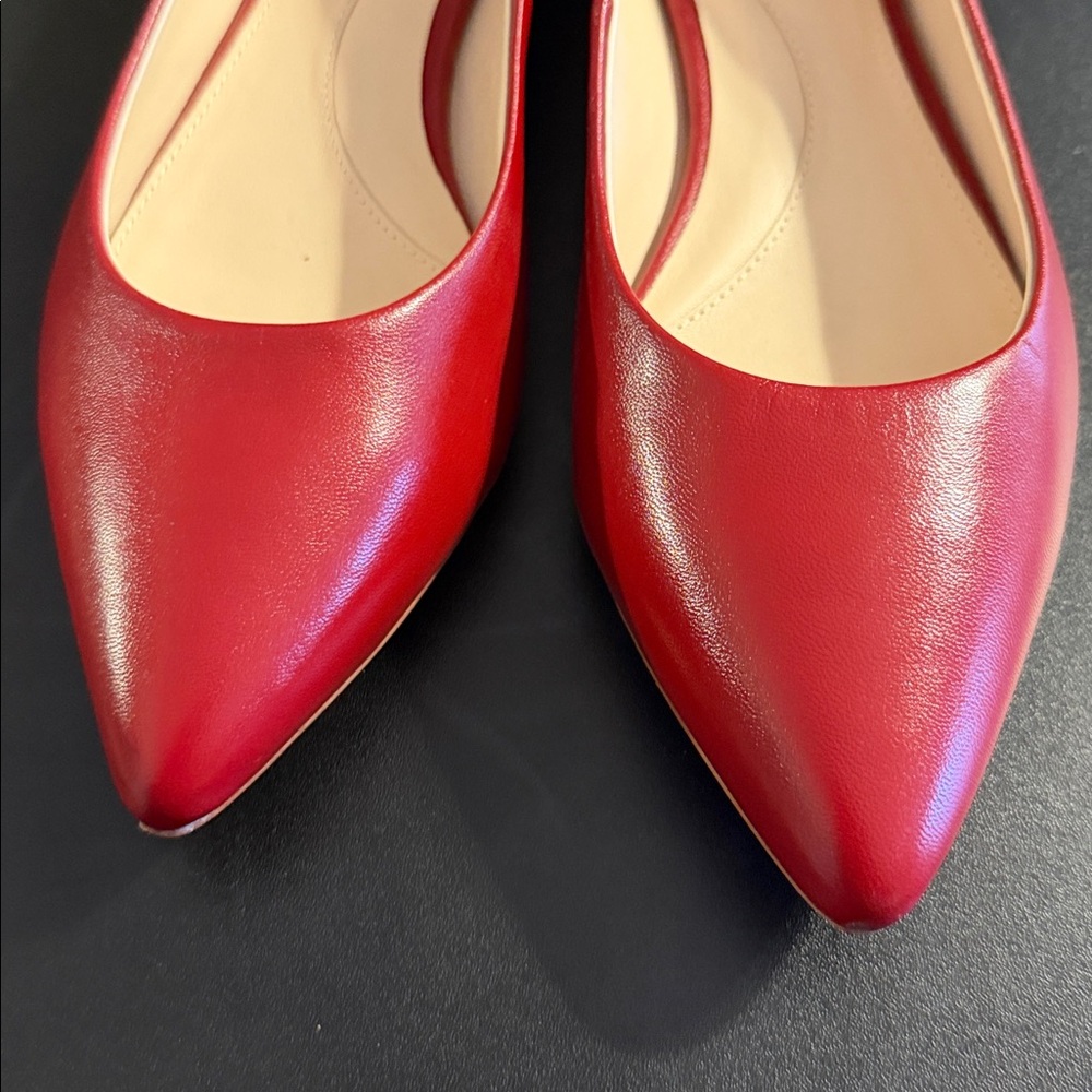 Cole Haan Women's Vibrant Red Flats - Picture 5 of 5